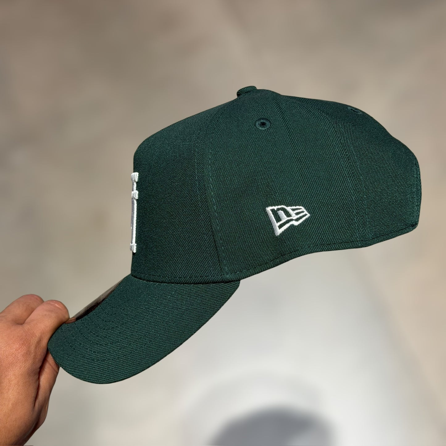 9FORTY A FRAME LA DODGERS DARK GREEN UPSIDE LOGO
