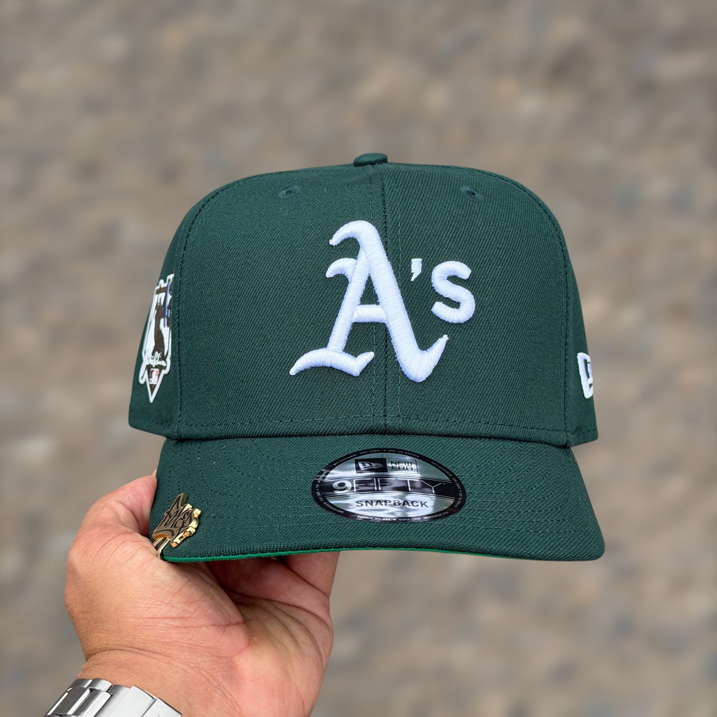 9FIFTY OAKLAND ATHLETICS DARK GREEN JACKIE ROBINSON