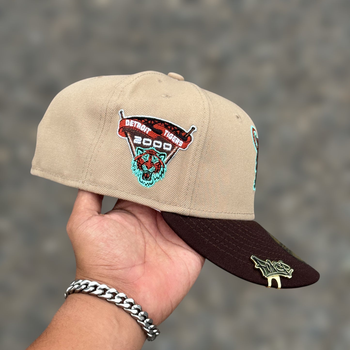 59FIFTY DETROIT TIGER KHAKY BROWN VISOR W 2000