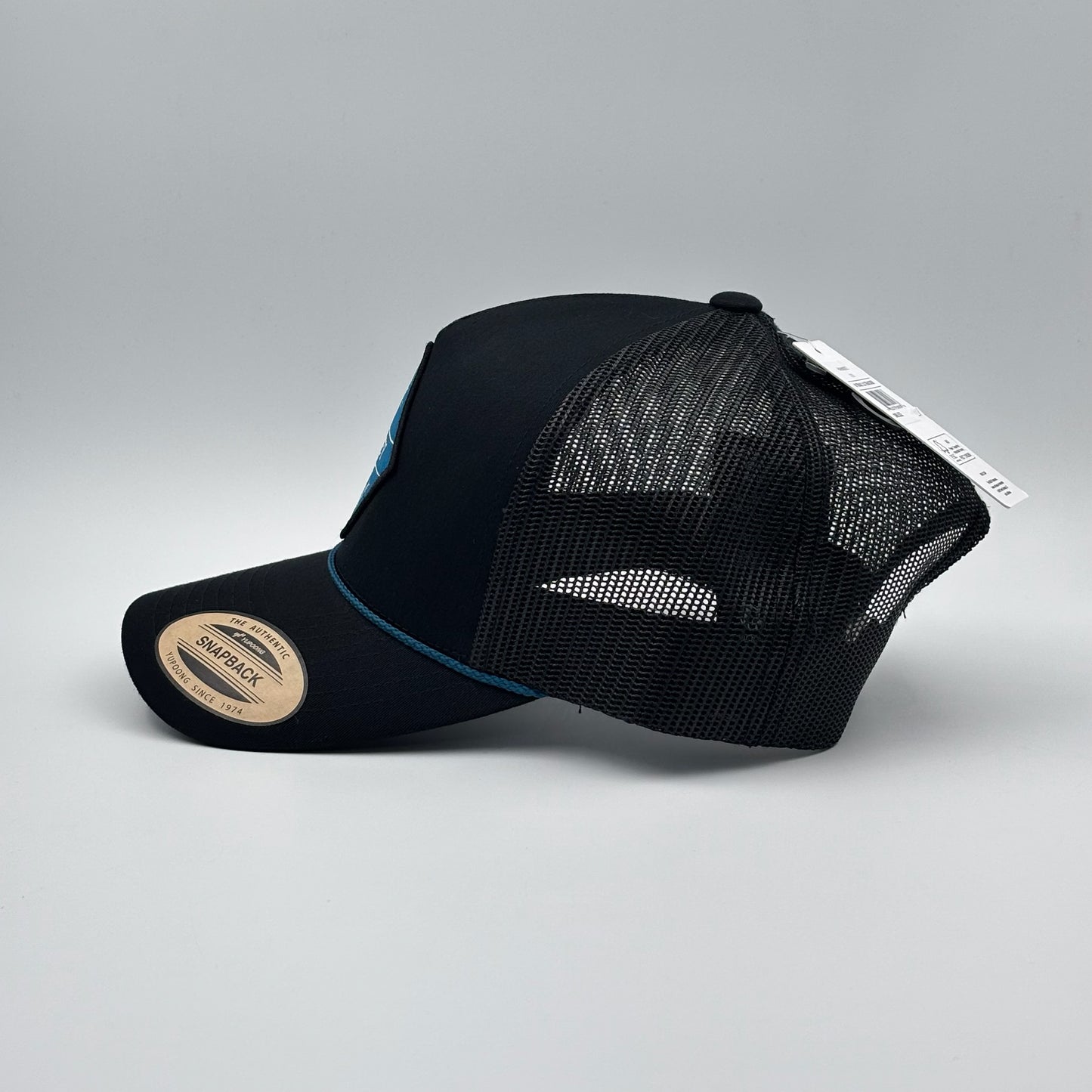 HURLEY BLACK/BLUE LOGO