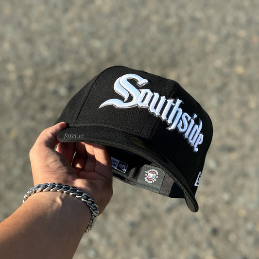 59FIFTY SOUTHSIDE BLACK/WHITE