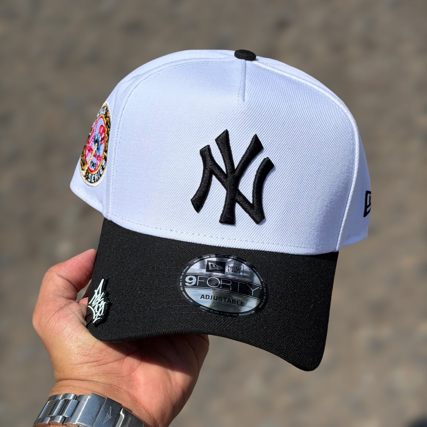9FORTY NY YANKEES WHITE BLACK