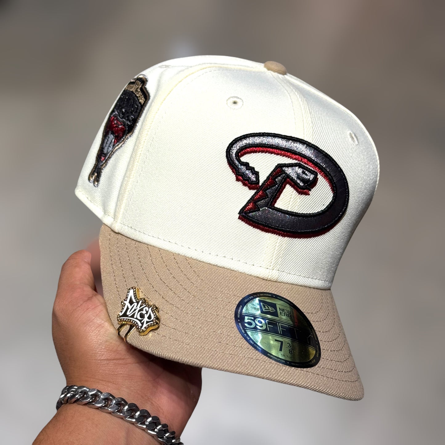 59FIFTY ARIZONA DIAMONDBACK BEIGE VISERA CAQUI 1998