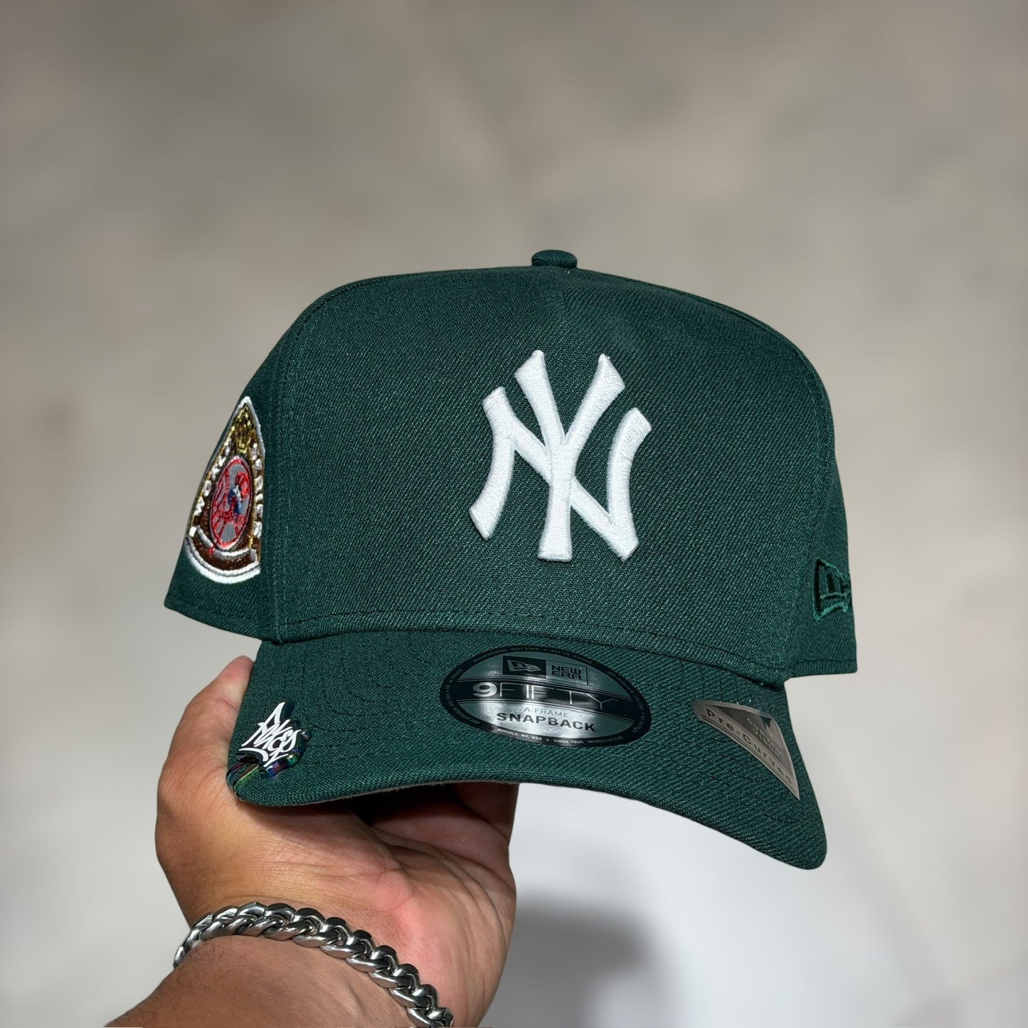 9FIFTY NY YANKEES DARK GREEN PATCH