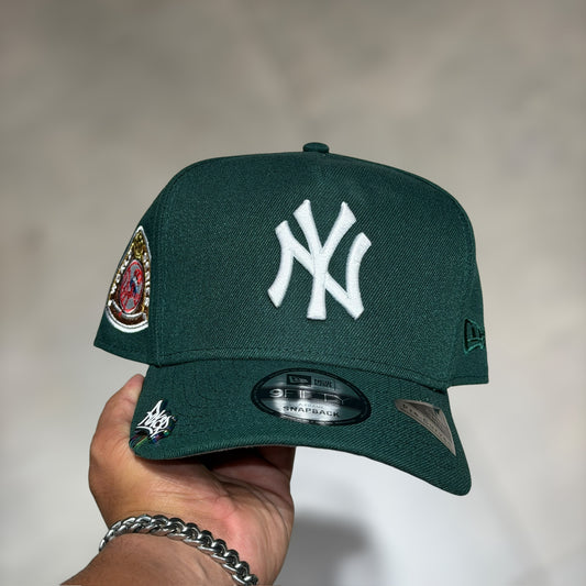 9FIFTY NY YANKEES DARK GREEN PATCH