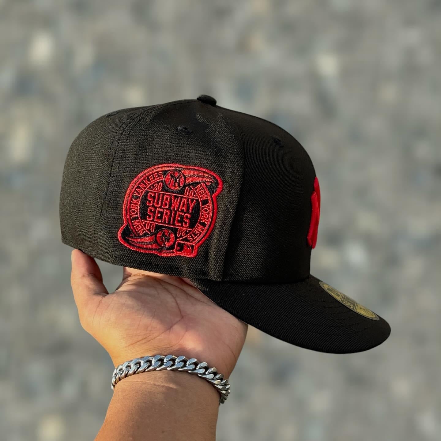 59FIFTY NY YANKEES BLACK RED SUBWAY 2000