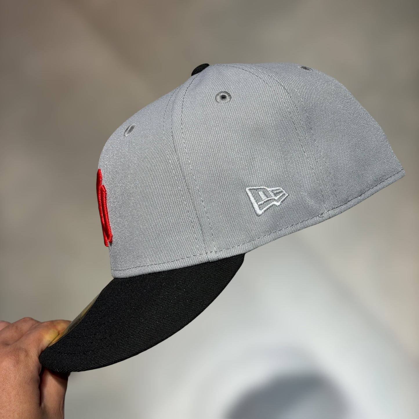 59FIFTY NY YANKEES GREY RED LOGO SUBWAY 2000