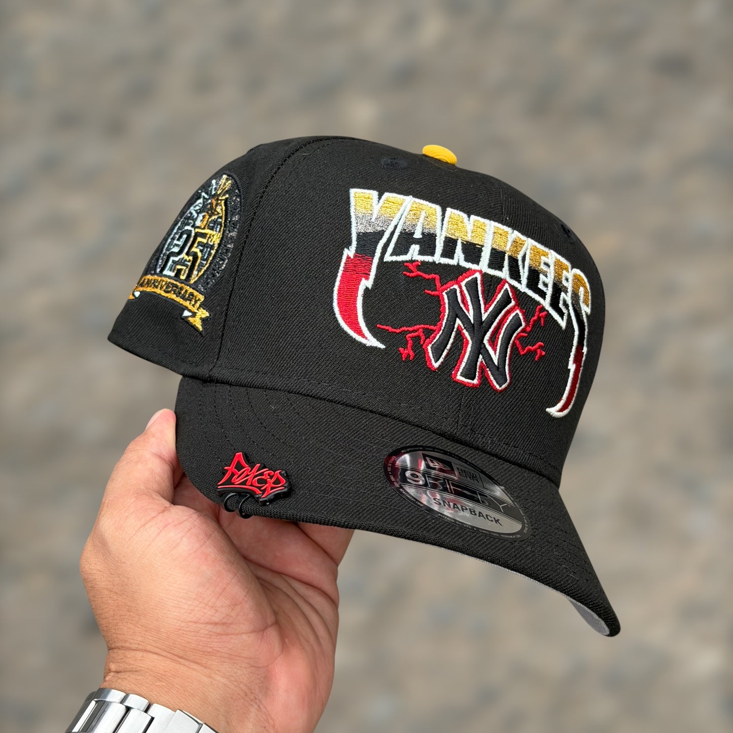 9FIFTY NY YANKEES BLACK METALLIC