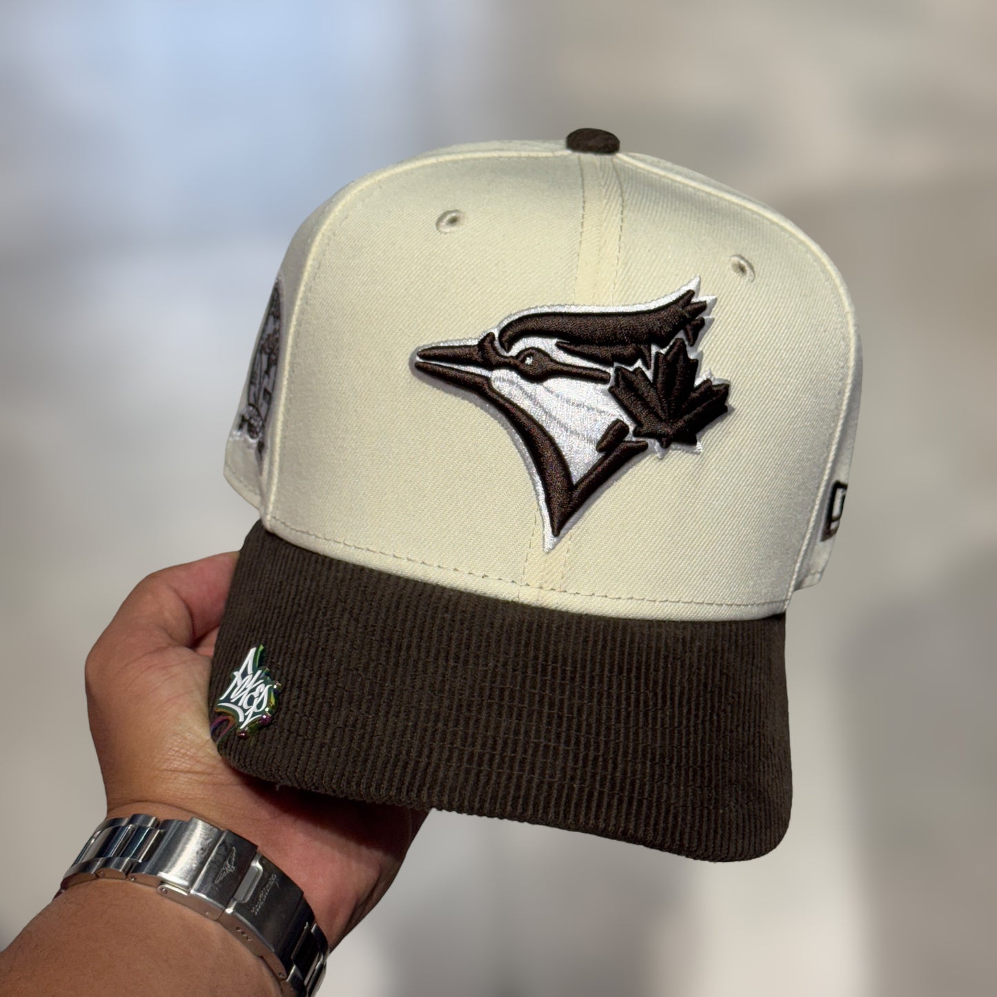 9FIFTY TORONTO BLUE JAYS BEIGE VISERA PANA BROWN EST 1977