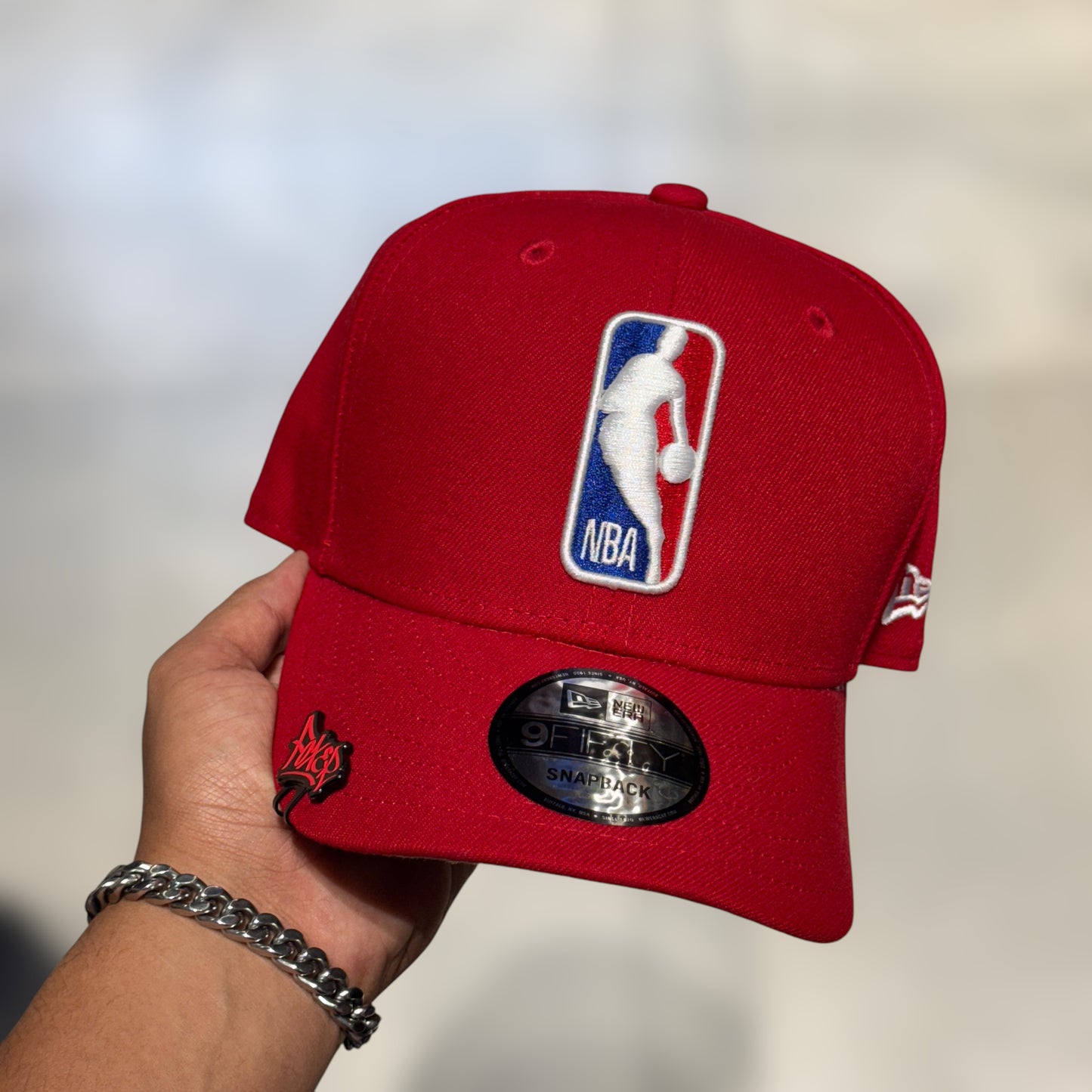 9FIFTY RED NBA LOGO