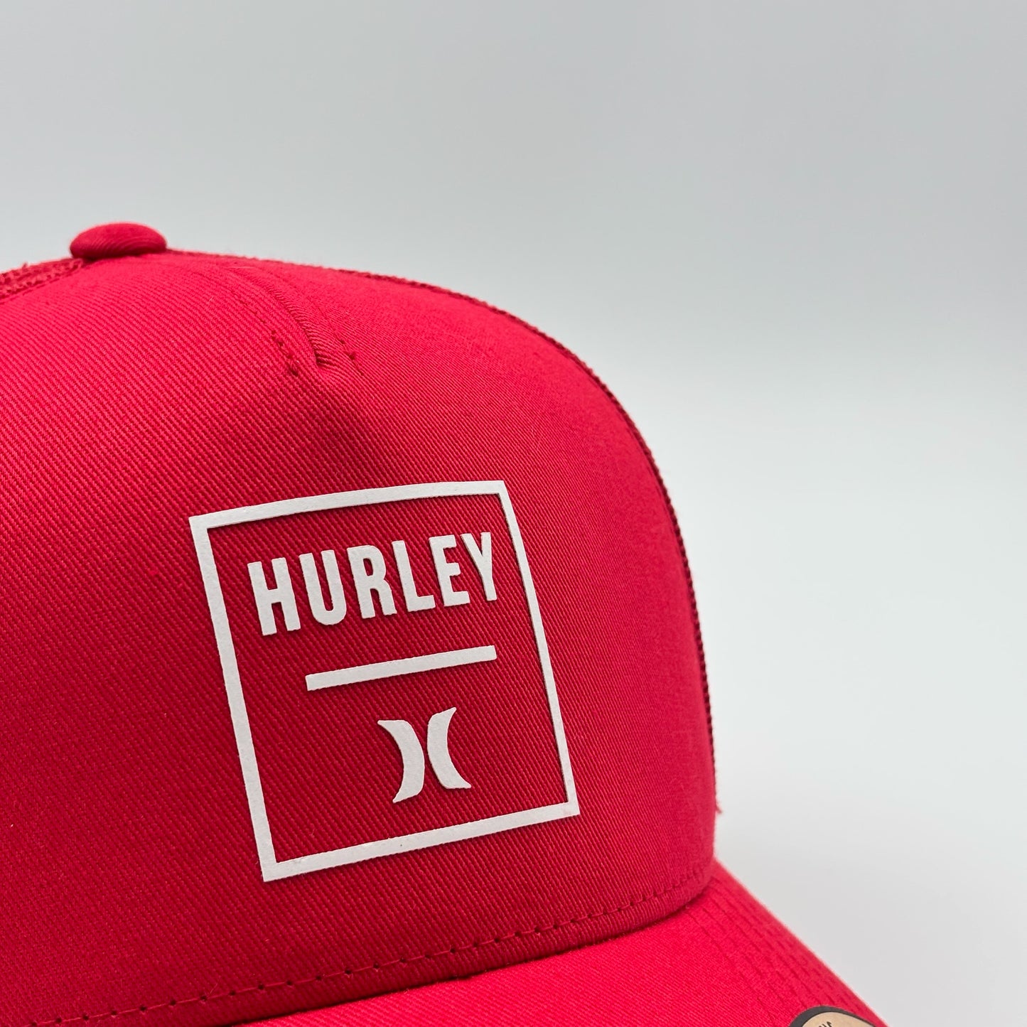 HURLEY RED WHITE LOGO