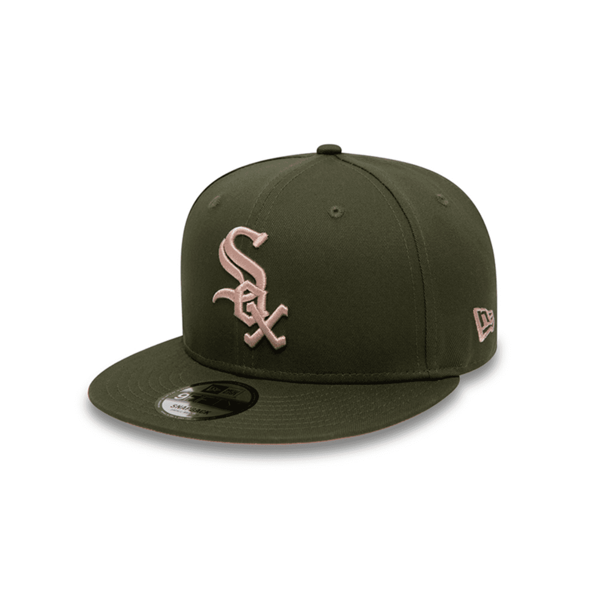 9FIFTY WHITE SOX OLIVE GREEN PINK