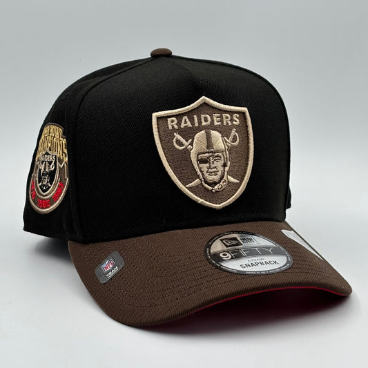 9FIFTY A FRAME LAS VEGAS RAIDERS BLACK BROWN