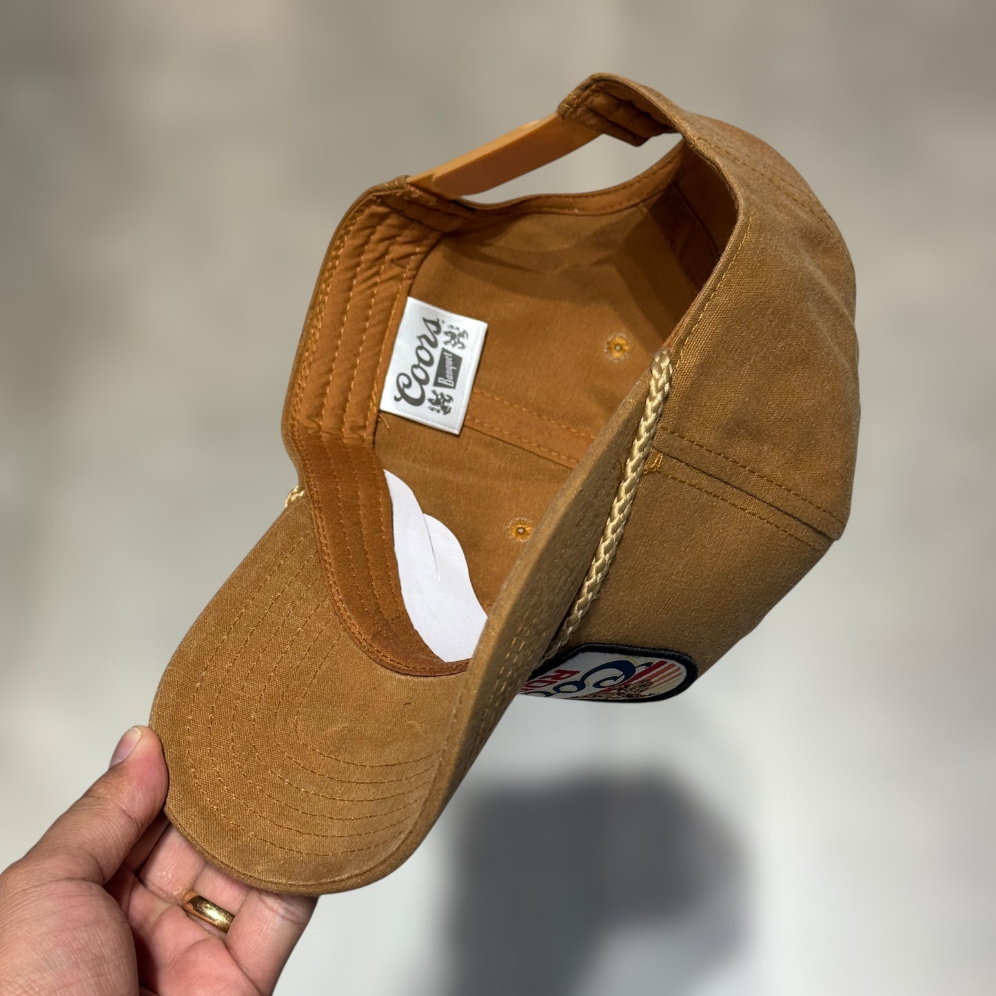 GORRA COORS RODEO BROWN SIN MALLA