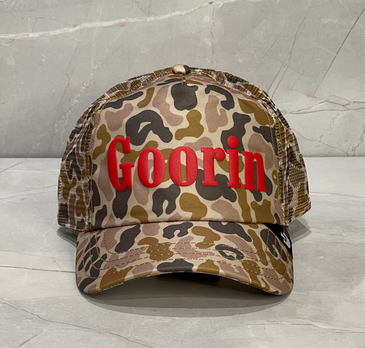 GOORIN BROS RED LETTER CAQUI LOGO
