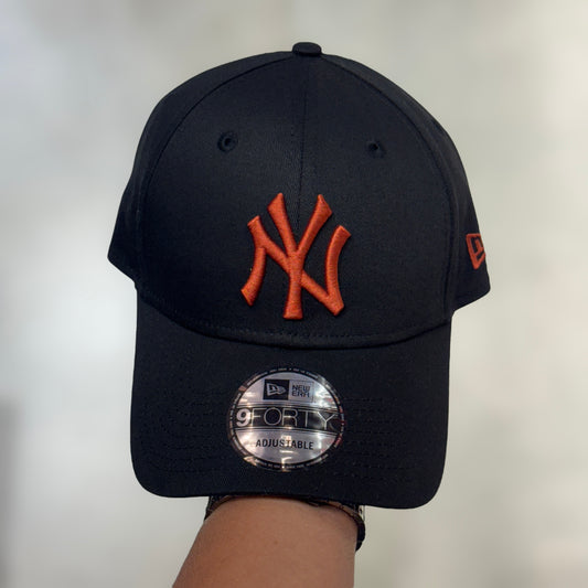 9FORTY NY YANKEES BLACK ORANGE LOGO