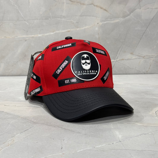 CALIFORNIA RED/BLACK