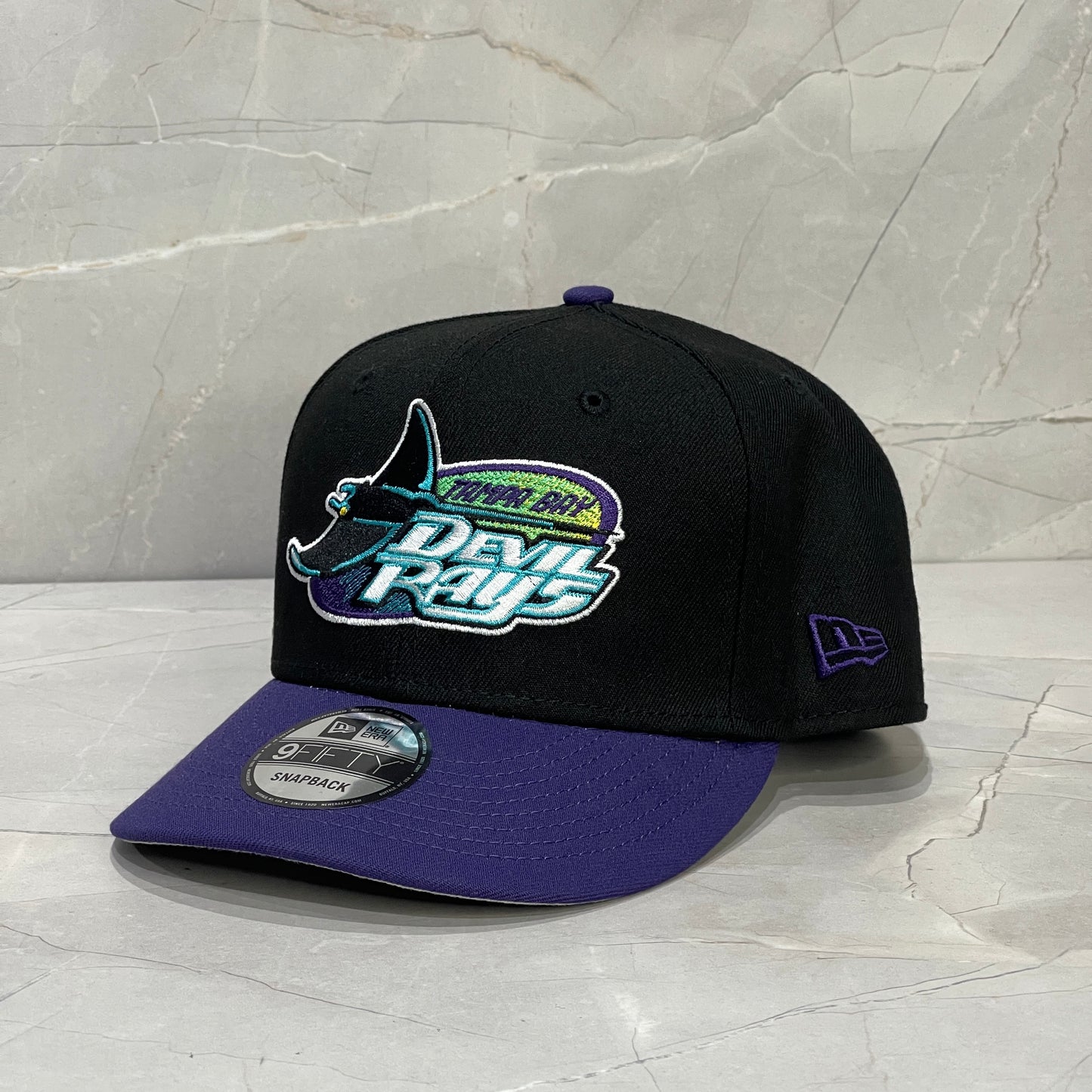 9FIFTY TAMPA BAY RAYS BLACK/PURPLE