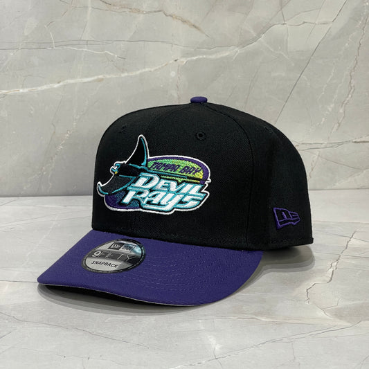 9FIFTY TAMPA BAY RAYS BLACK/PURPLE