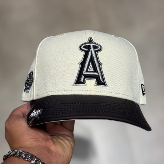 9FIFTY COLOR CHANGING ANGELS BEIGE BLACK VISOR