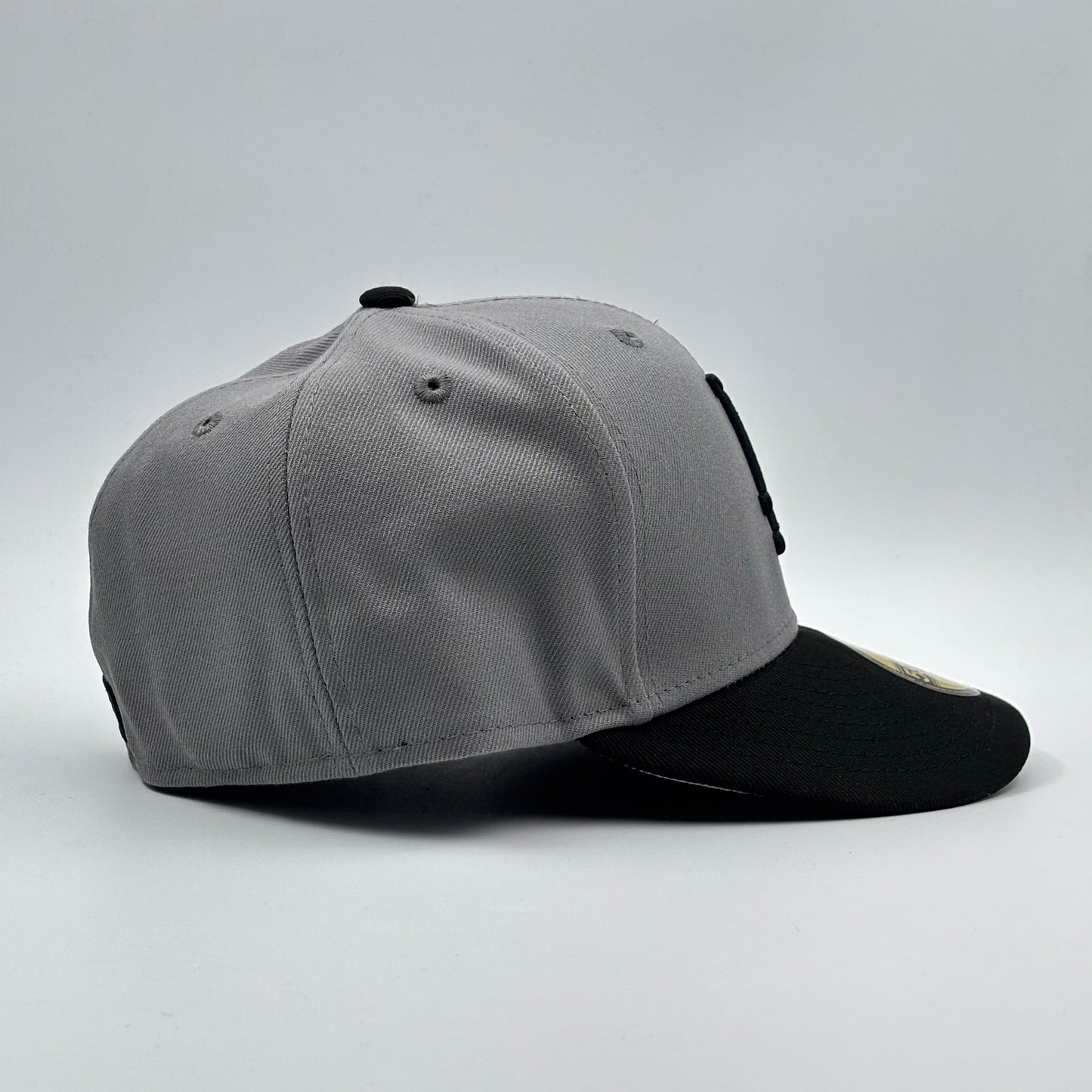 59FIFTY LA DODGERS GREY BLACK VISOR