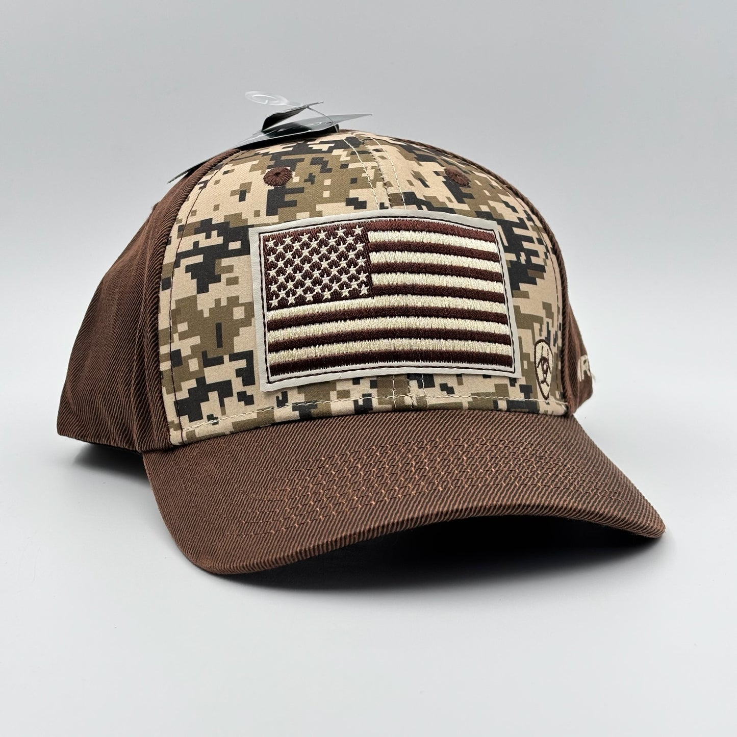 ARIAT BROWN FLAG