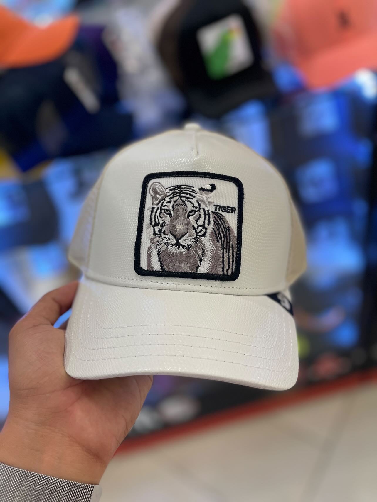 GOORIN BROS TIGER WHITE CUERO
