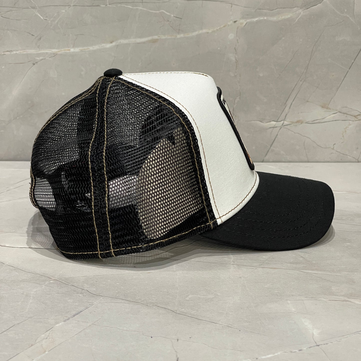 GOORIN BROS KING BLACK/WHITE