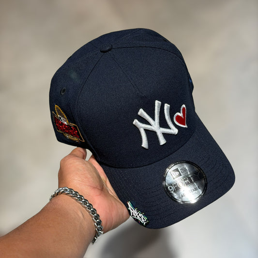 9FORTY A FRAME NY YANKEES NAVY CORAZÓN