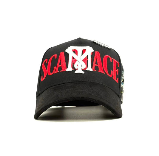 BELICA SCARFACE MONEY POWER RESPECT BLACK RED