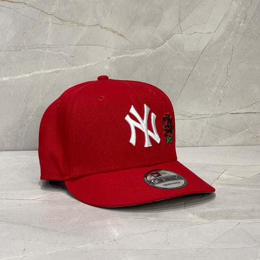 9FIFTY NY YANKEES RED ROSE
