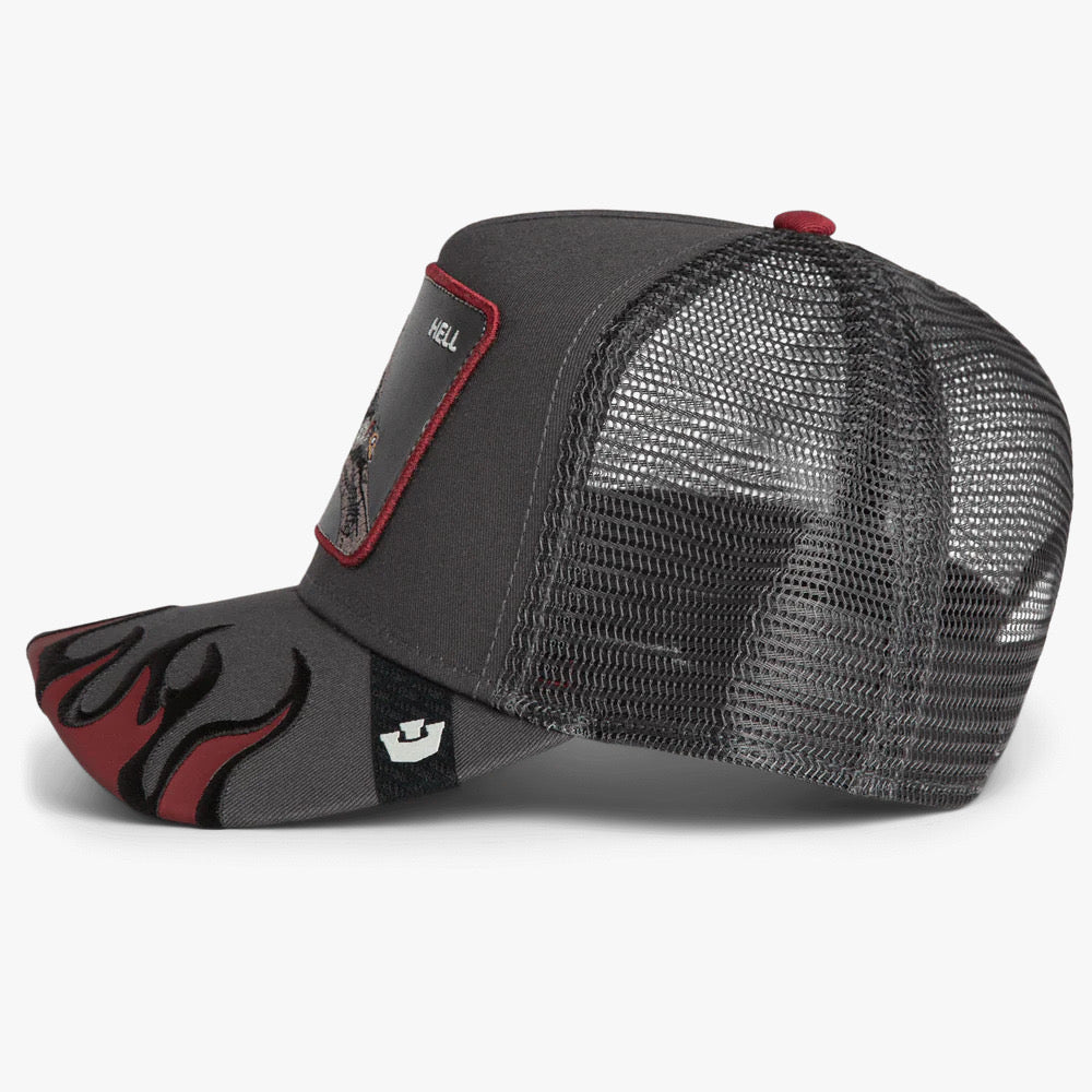 GOORIN BROS HELL FLAMES GRAY