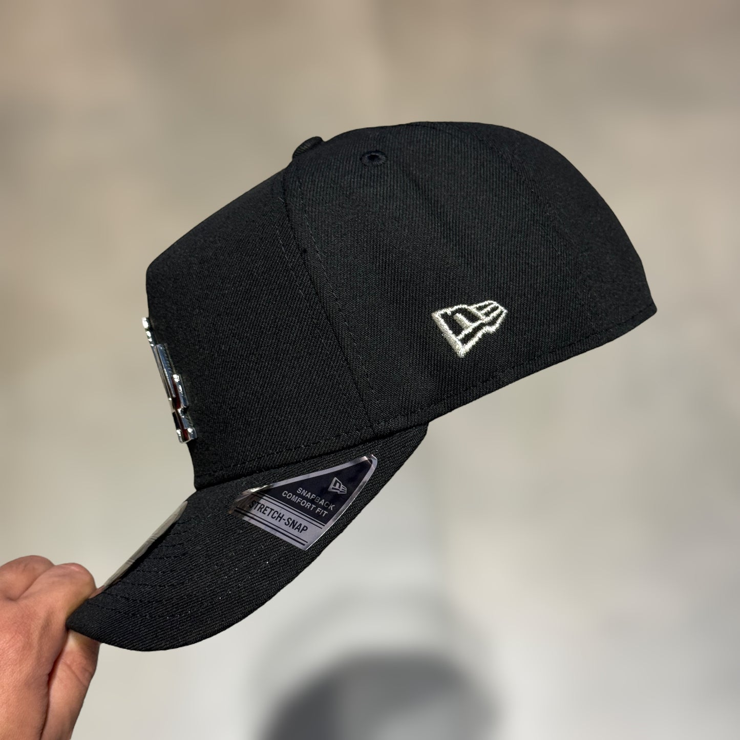 9FIFTY METALLIC LA DODGERS BLACK SILVER LOGO