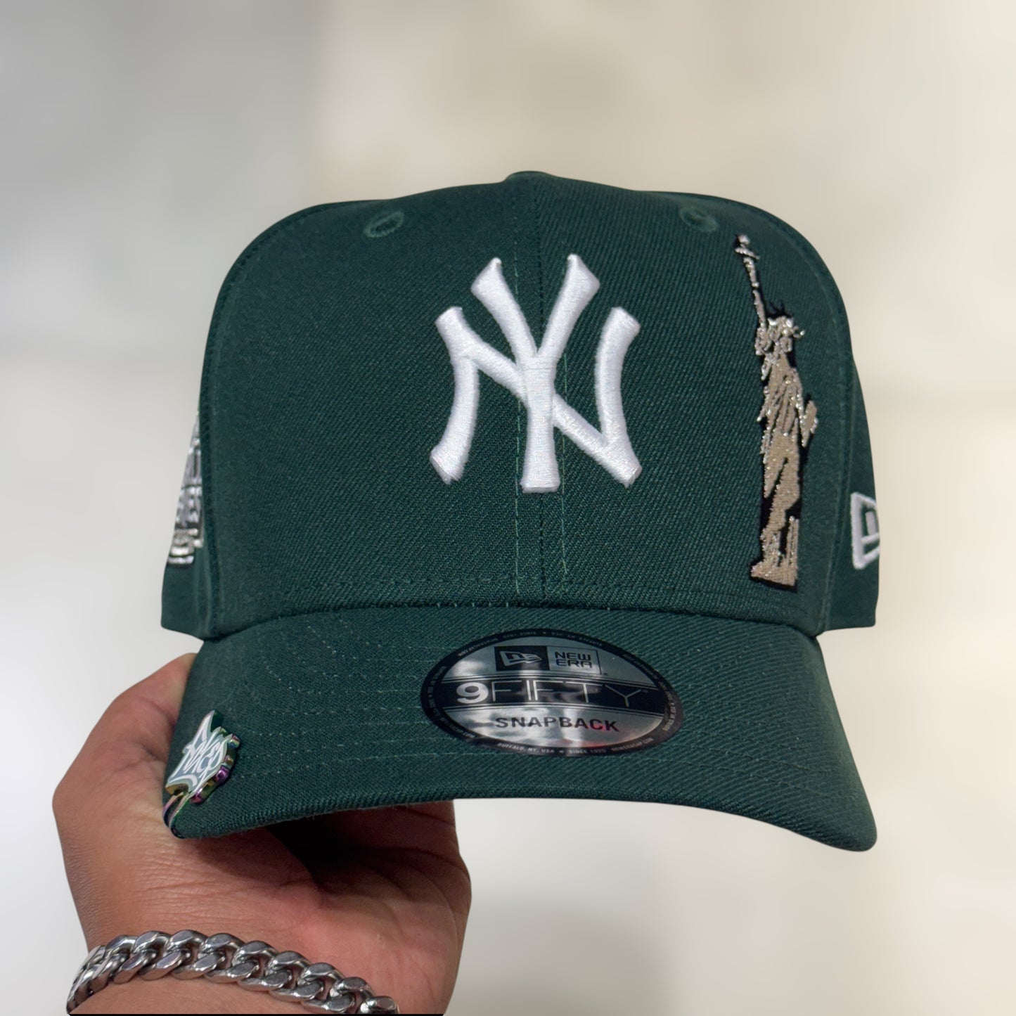 9FIFTY NY YANKEES DARK GREEN STATUE 2024