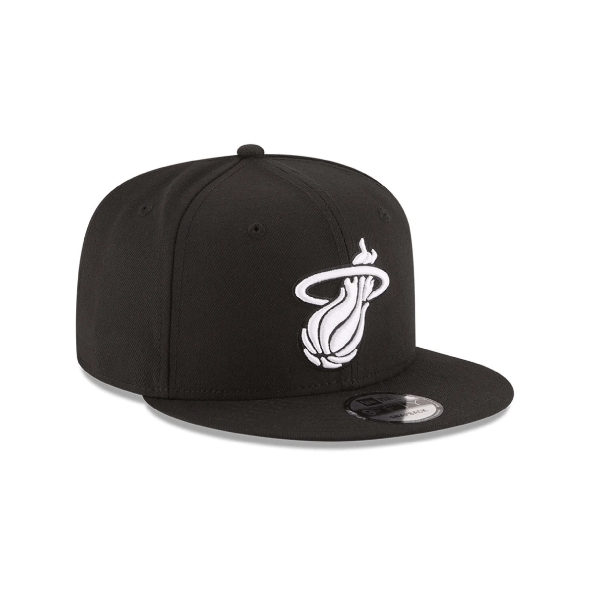 9FIFTY MIAMI HEAT BLACK WHITE