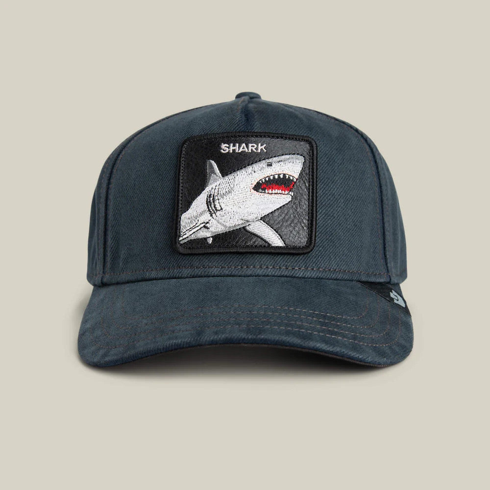 GOORIN BROS SHARK NAVY SIN MALLA