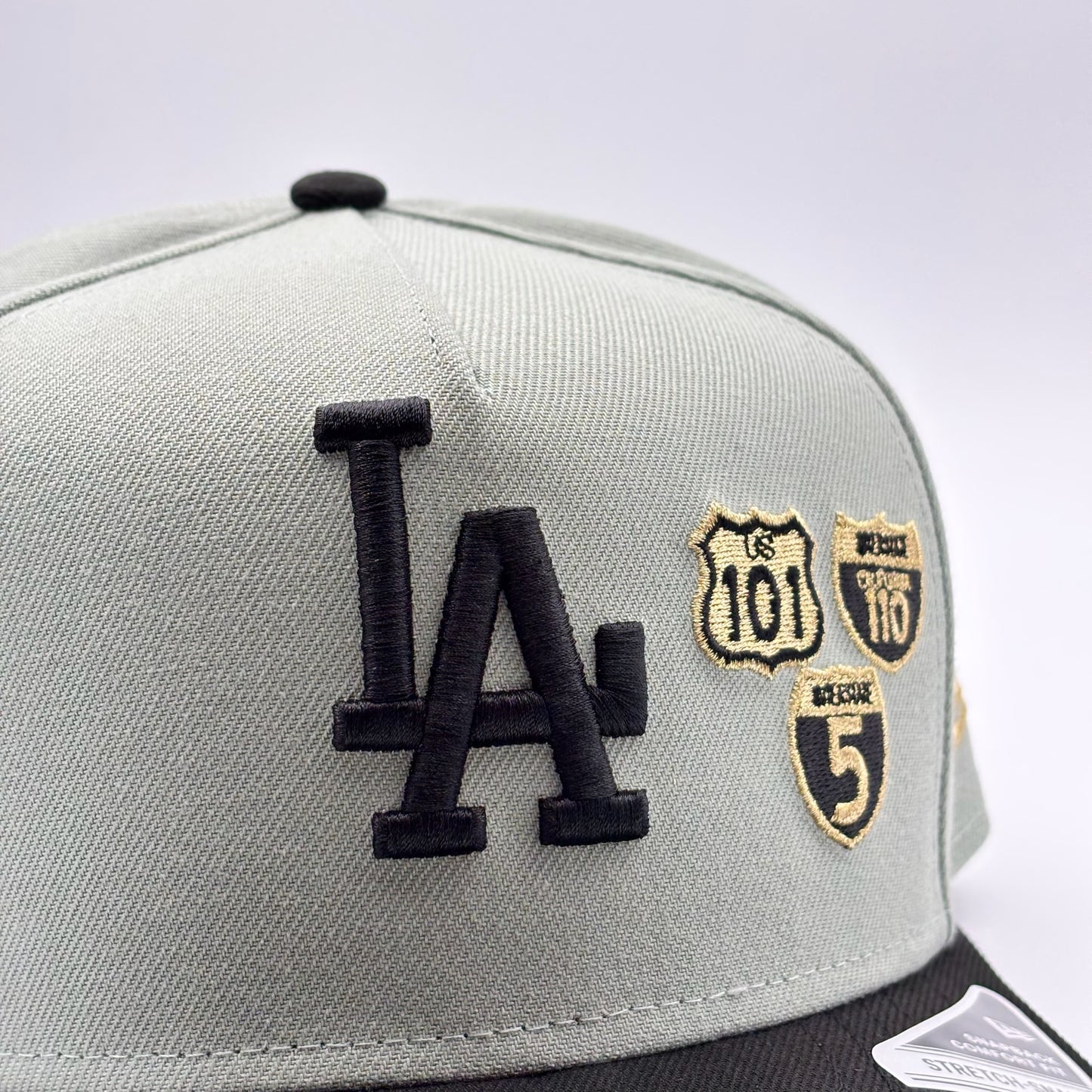 9FIFTY LA DODGERS GREEN BLACK VISOR