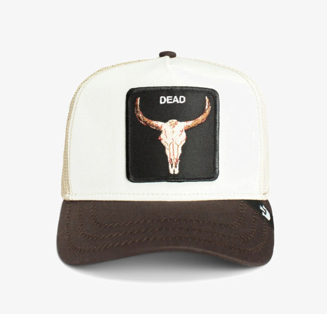 GOORIN BROS DEAD WHITE BROWN