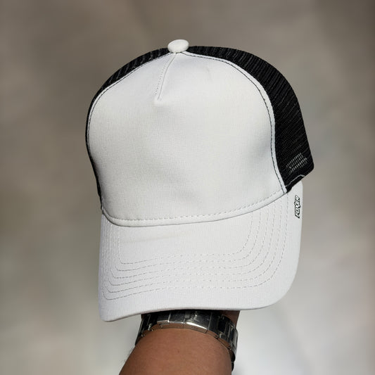 GORRA BLANCA TRUCKER llana para bordados