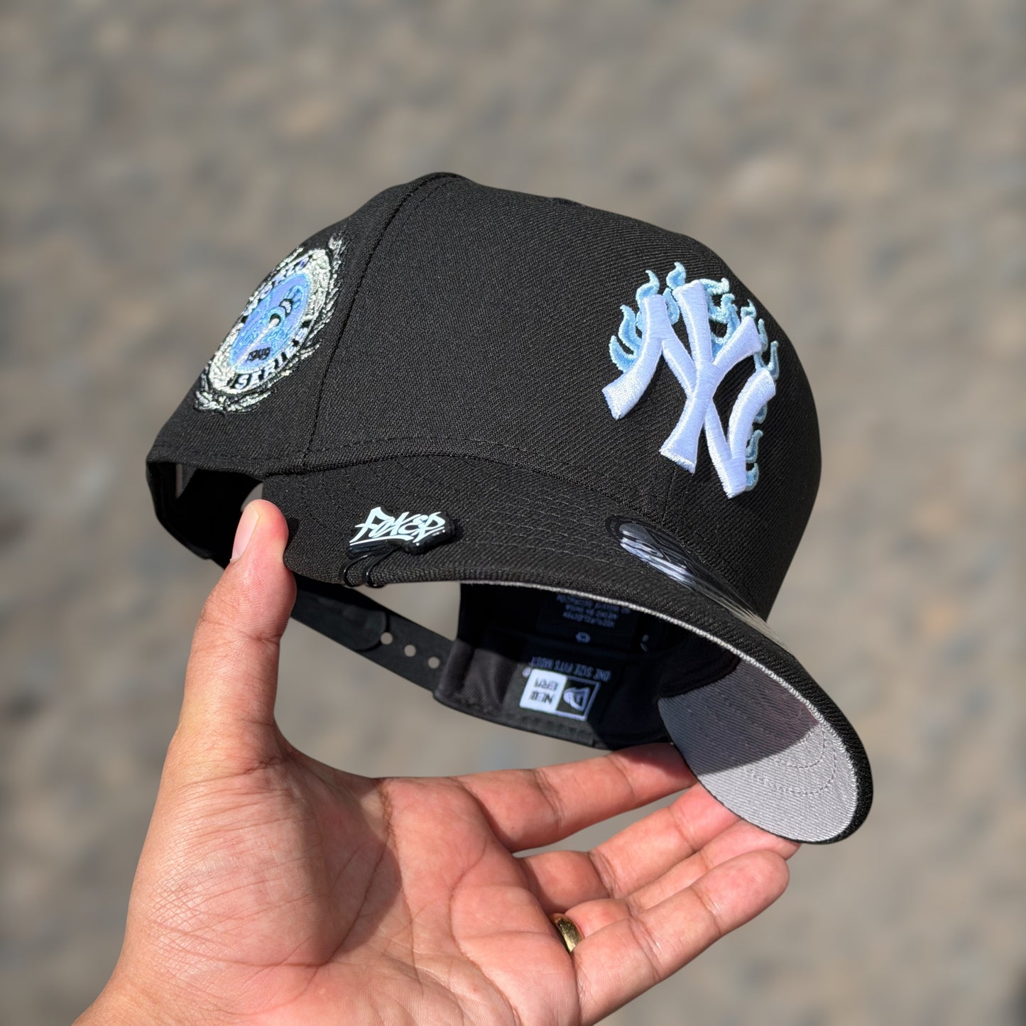 9FIFTY NY YANKEES FLAMES SKYBLUE