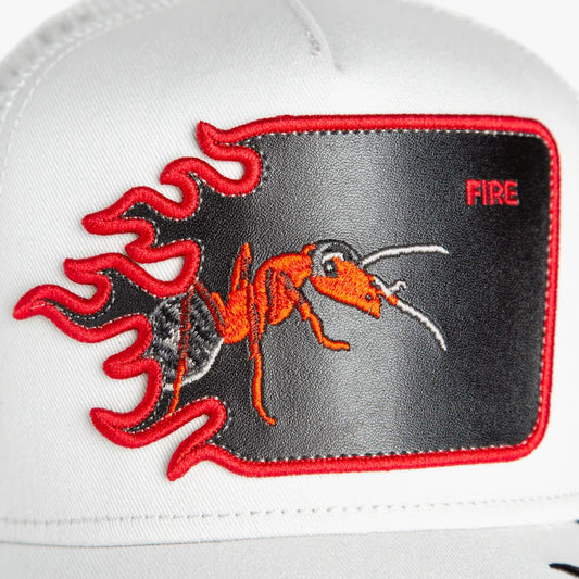 GOORIN BEOS FIRE GRAY FLAMES