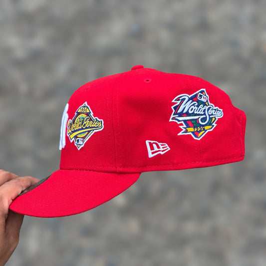 9FIFTY NY YANKEES RED FULL PATCH