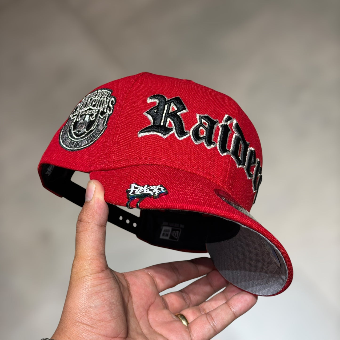 9FIFTY LOS RAIDERS RED PATCH