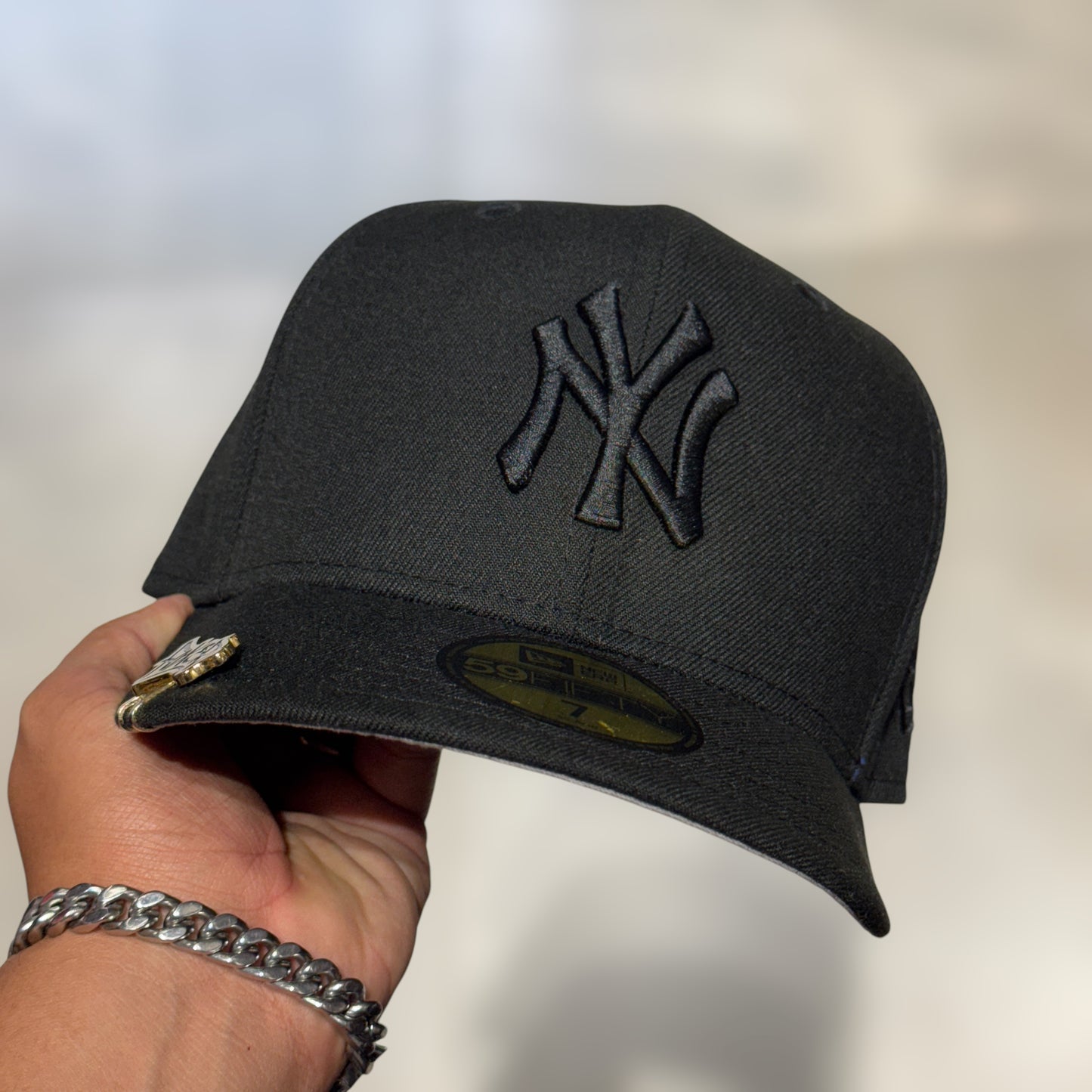 59FIFTY NY YANKEES BLACK ON BLACK