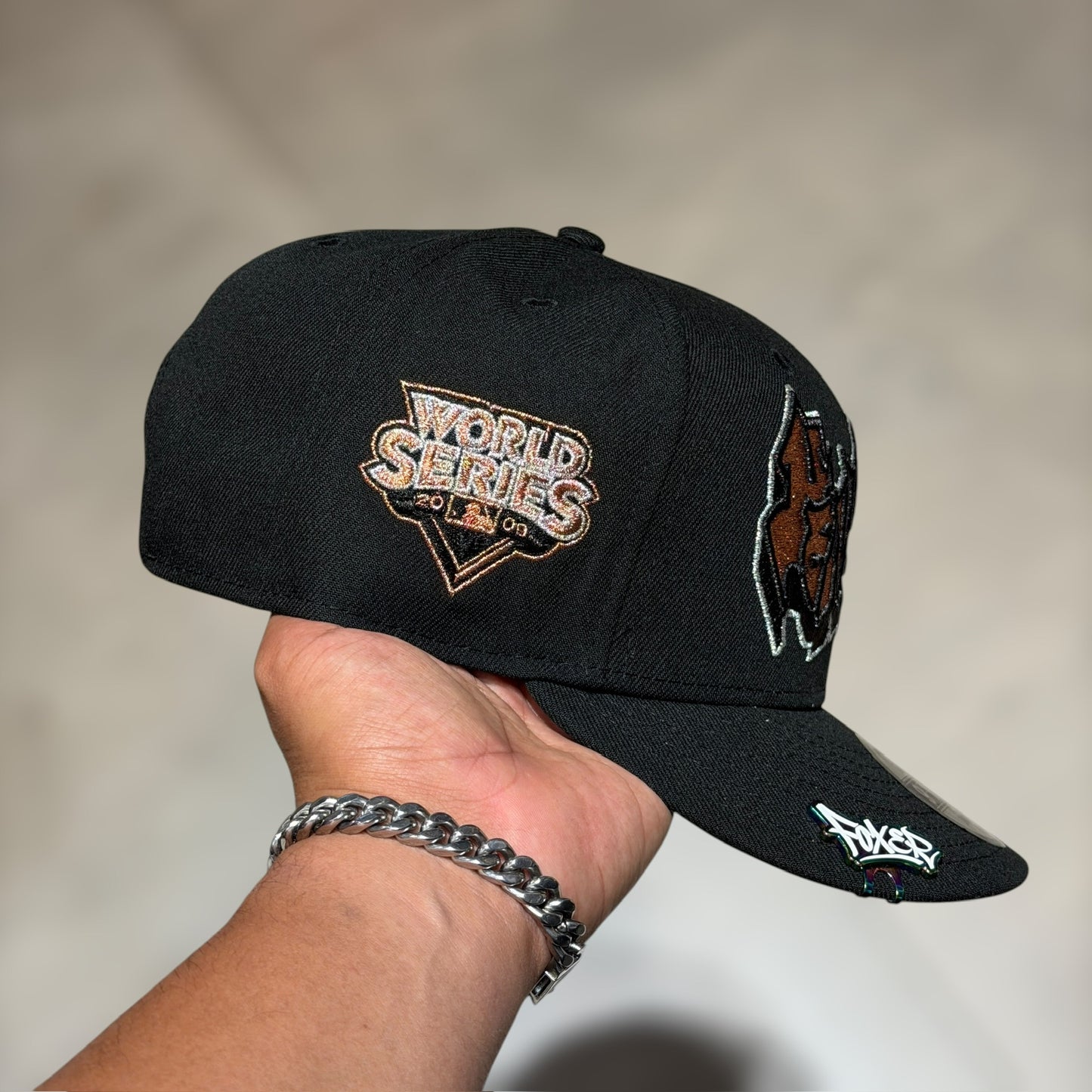 9FIFTY NY YANKEES BLACK BRONCE LOGO WS 2009