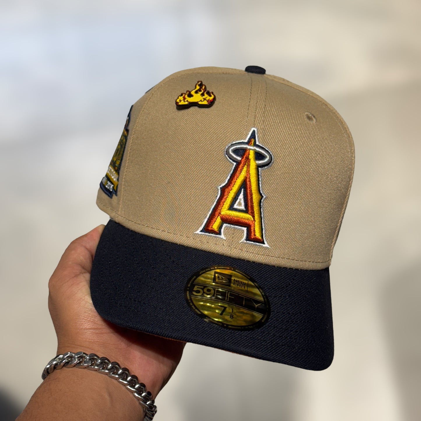 59FFTY ANGELES KHAKY VISER NAVY EXCLUSIVE