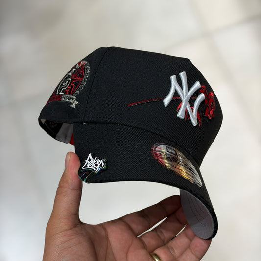 9FORTY A FRAME NY YANKEES BLACK ROSE