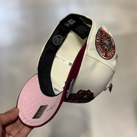 59FIFTY CHICAGO BLACKHAWKS BEIGE VINO
