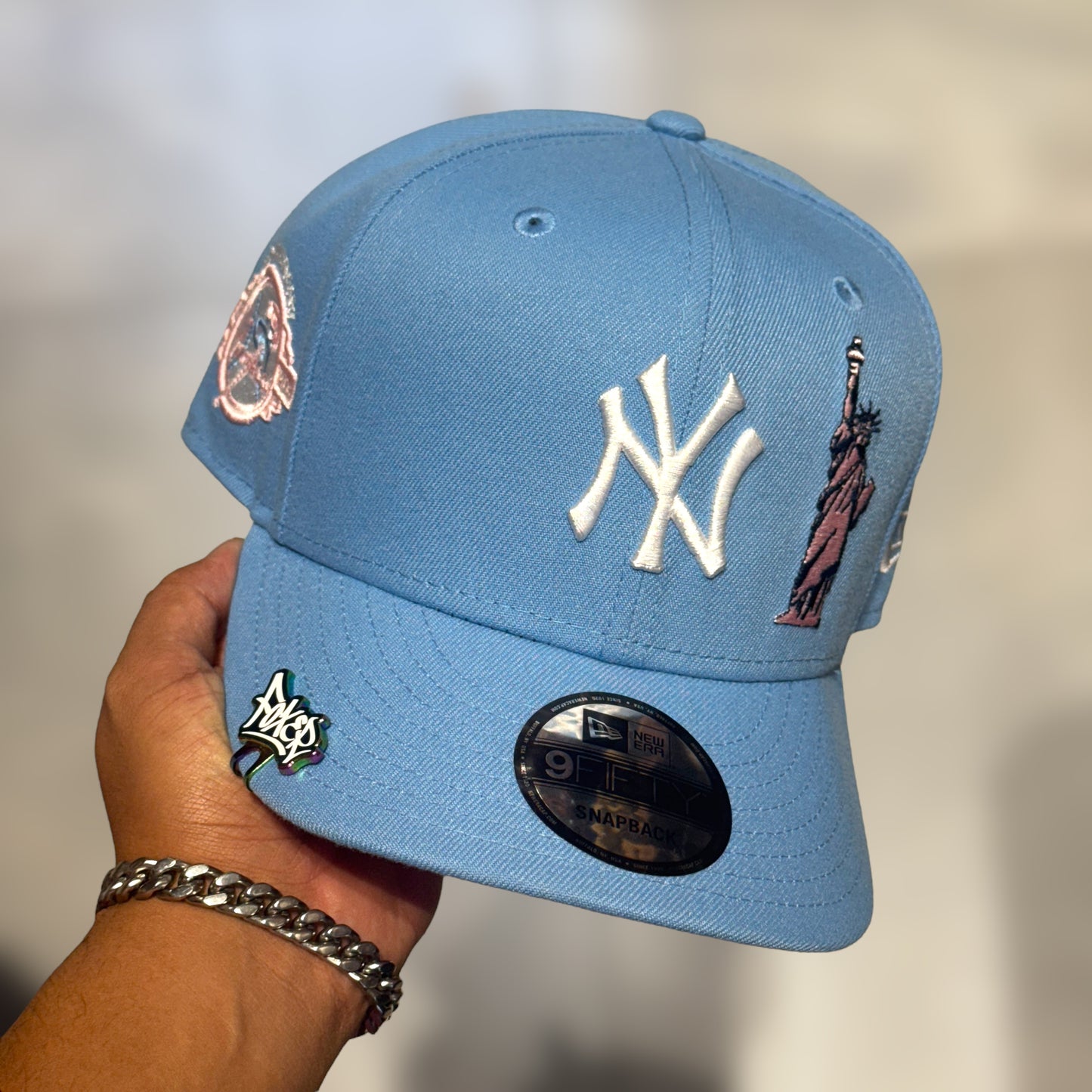 9FIFTY NY YANKEES STATUE SKYBLUE