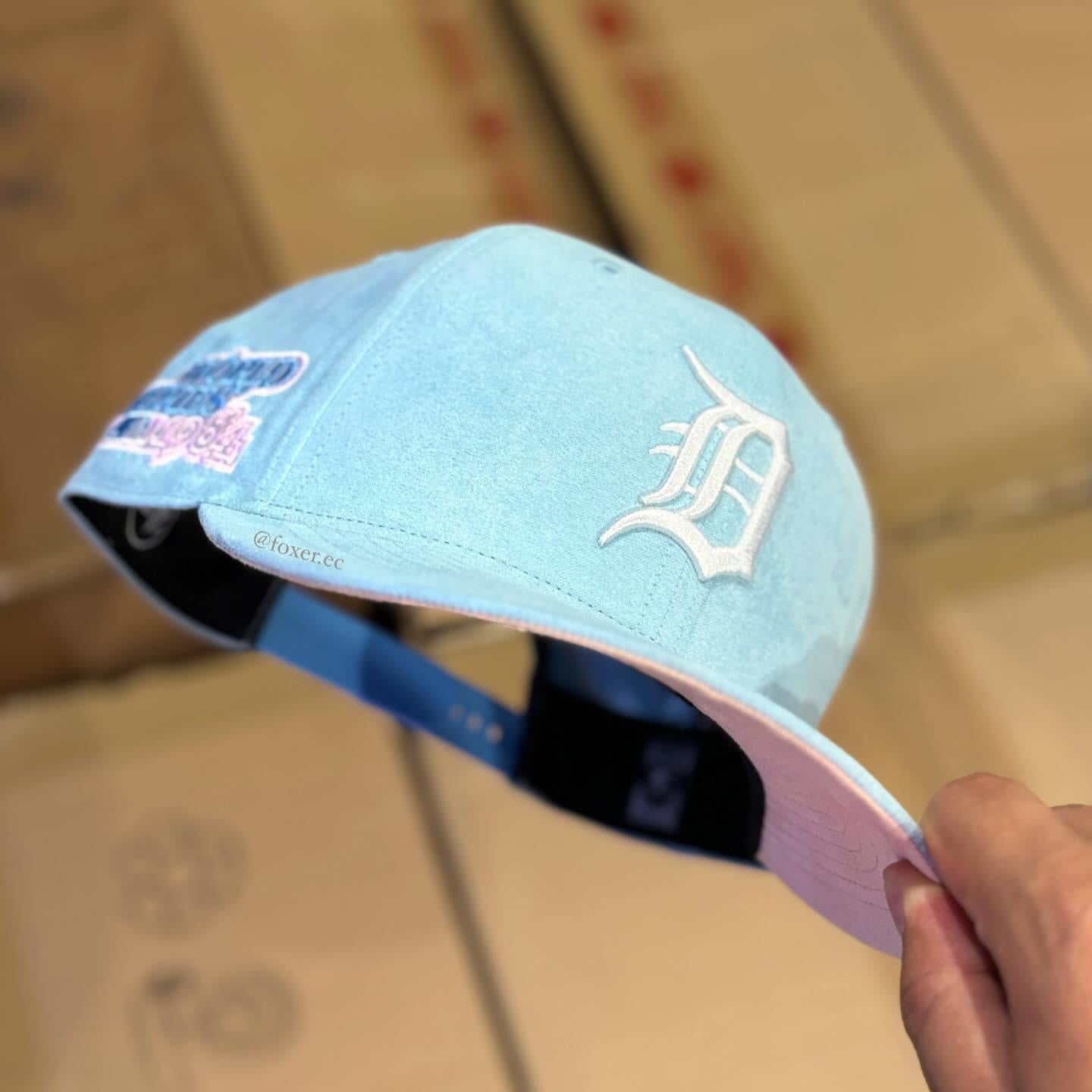 47BRAND CAPTAIN DETROIT TIGER SKYBLUE GAMUZA WS